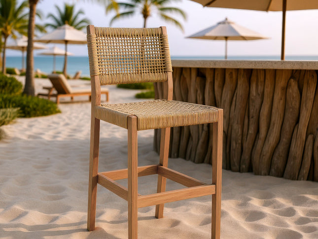 Corde Barstool Beige