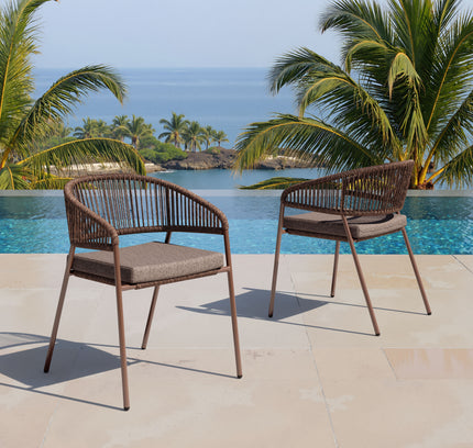 Skye Dining Chair (Set of 2) Brown