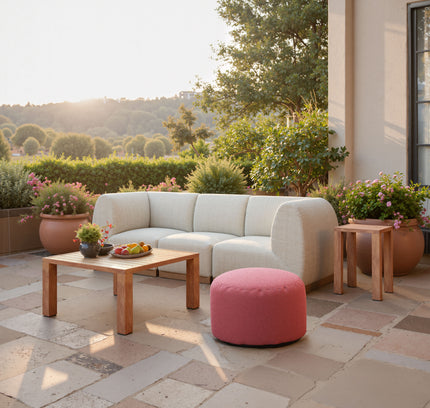 Christy Armless Chair Beige