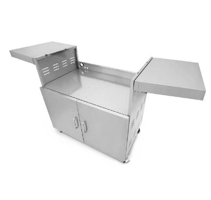 Wildfire Stainless Steel Outdoor Grill Cart with Propane Slide-Out