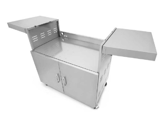 Wildfire Stainless Steel Outdoor Grill Cart with Propane Slide-Out