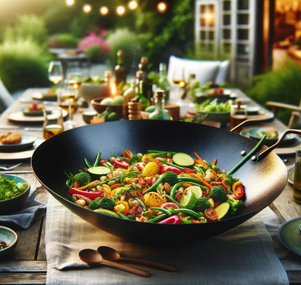 Arteflame Grill Wok Holder - Master Wok Cooking on Your Grill