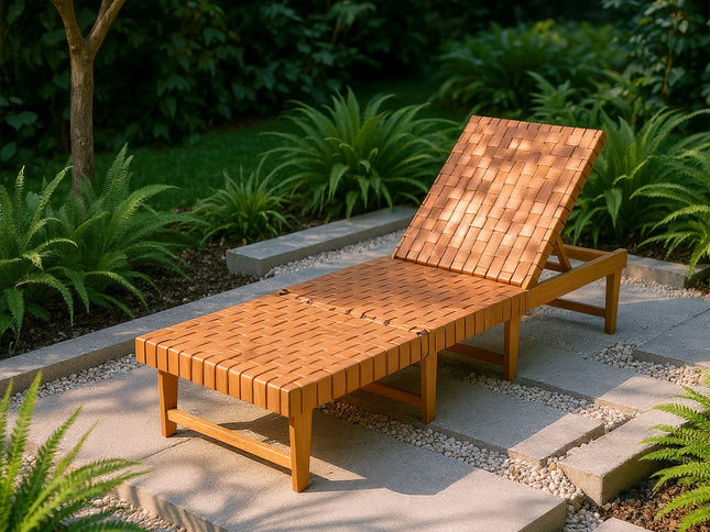 Breath Chaise Lounge Brown